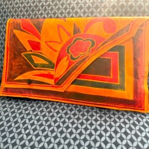 Vintage Handmade Colorful Clutch Bag Handmade in India 🔥